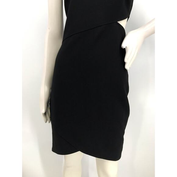 Likely Black Cut Out Sleeveless Mini Dress Size 8 - Picture 5 of 13